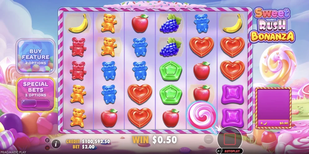 Sweet Rush Bonanza Slot